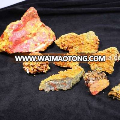 newest factory yellow mineral crystal stone for wholesale